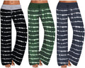 Women's Comfy Pajama Pants Long Palazzo Lounge Pants (Style SMYD)