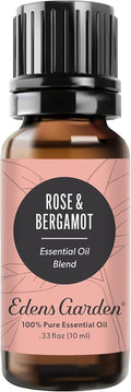 Rose Bergamot Essential Oil Blend - Romantic Floral Aromatherapy