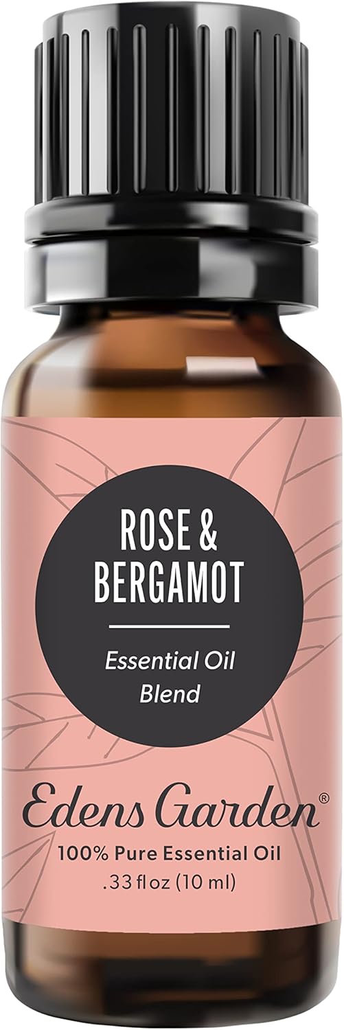 Rose Bergamot Essential Oil Blend for Aromatherapy and Wellness