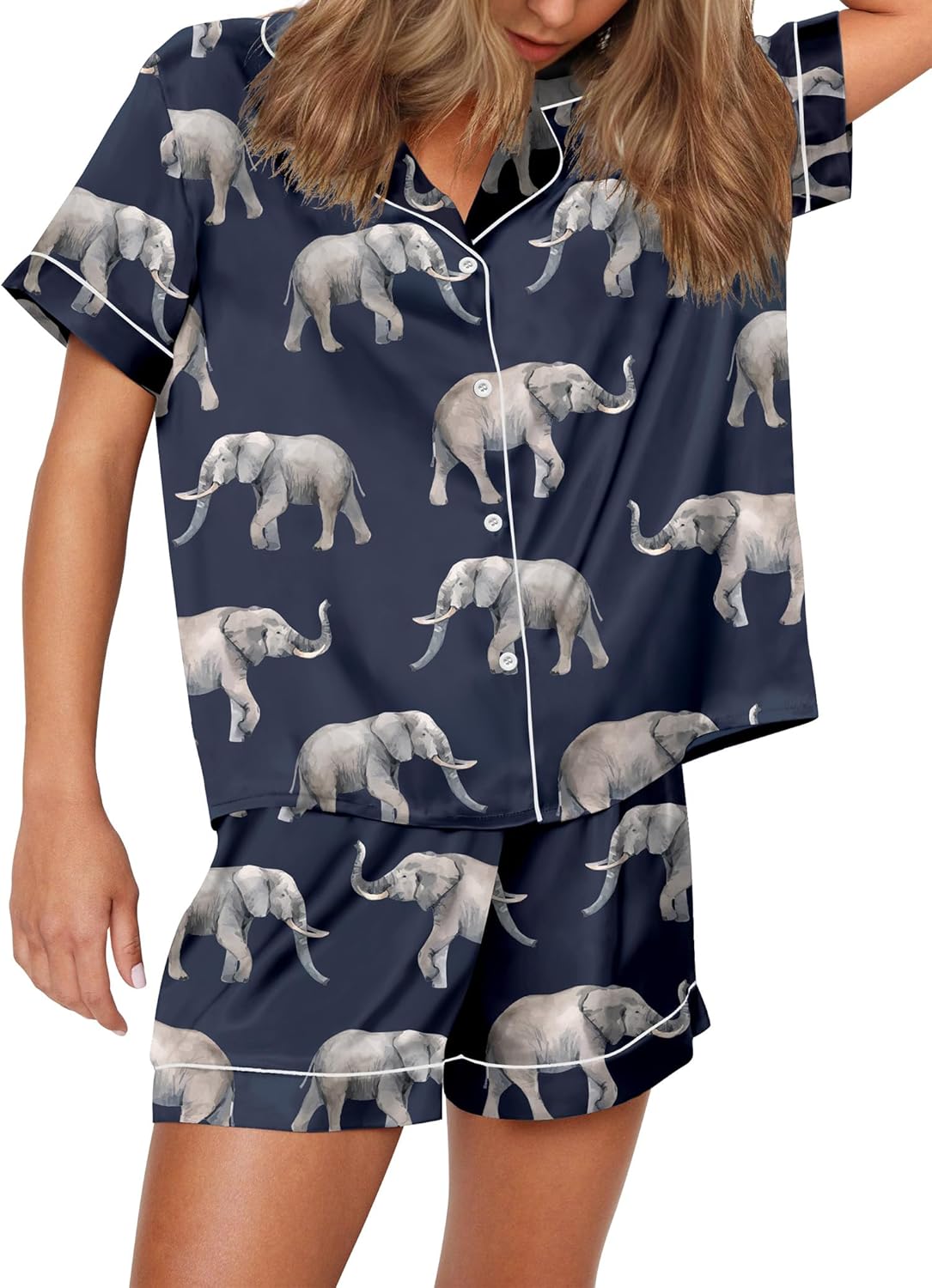 Funny Graphic Pajamas for Women Set - Comfortable Sleepwear