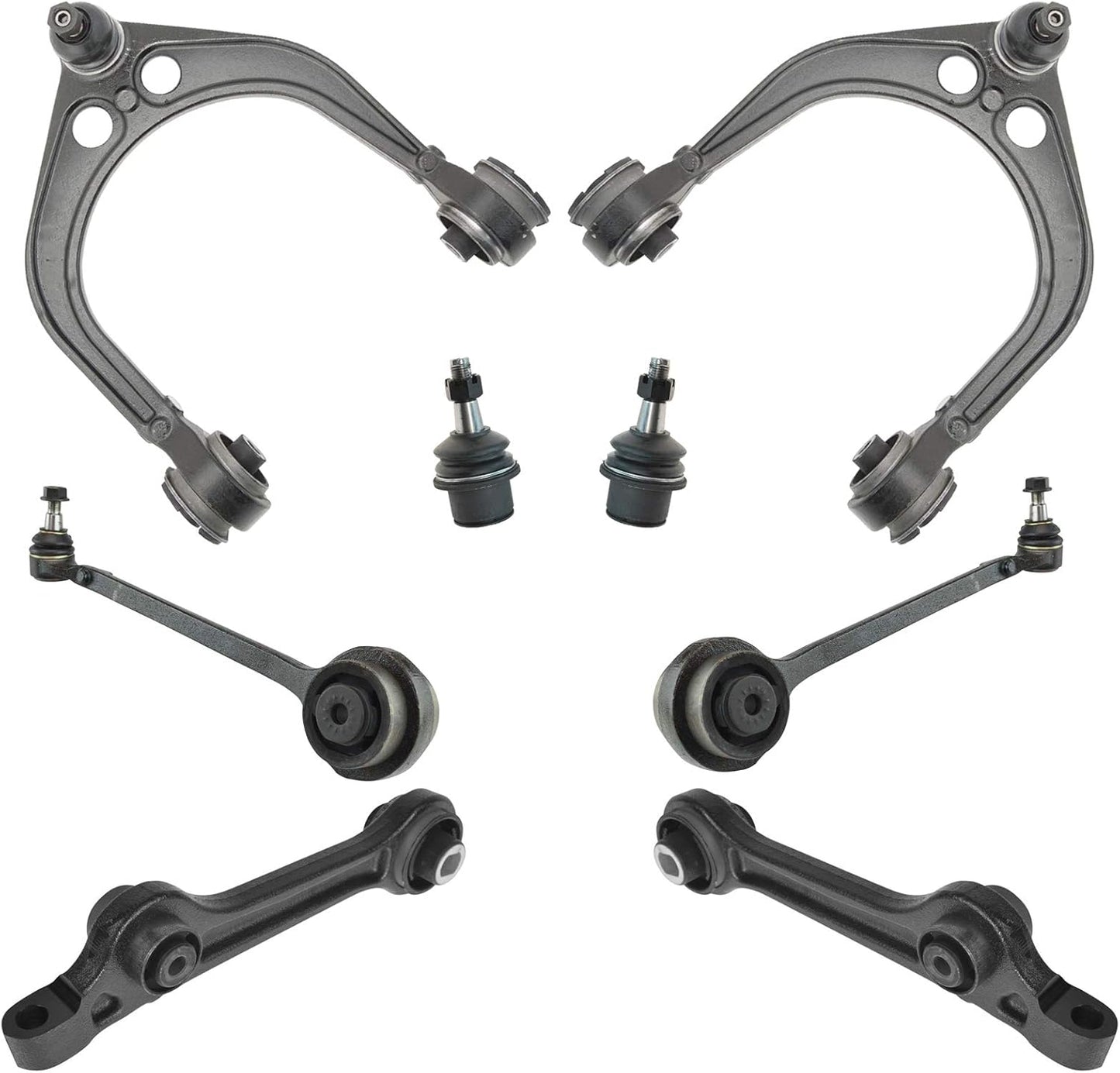 TRQ Front Control Arm with Ball Joint Set for Chrysler 300