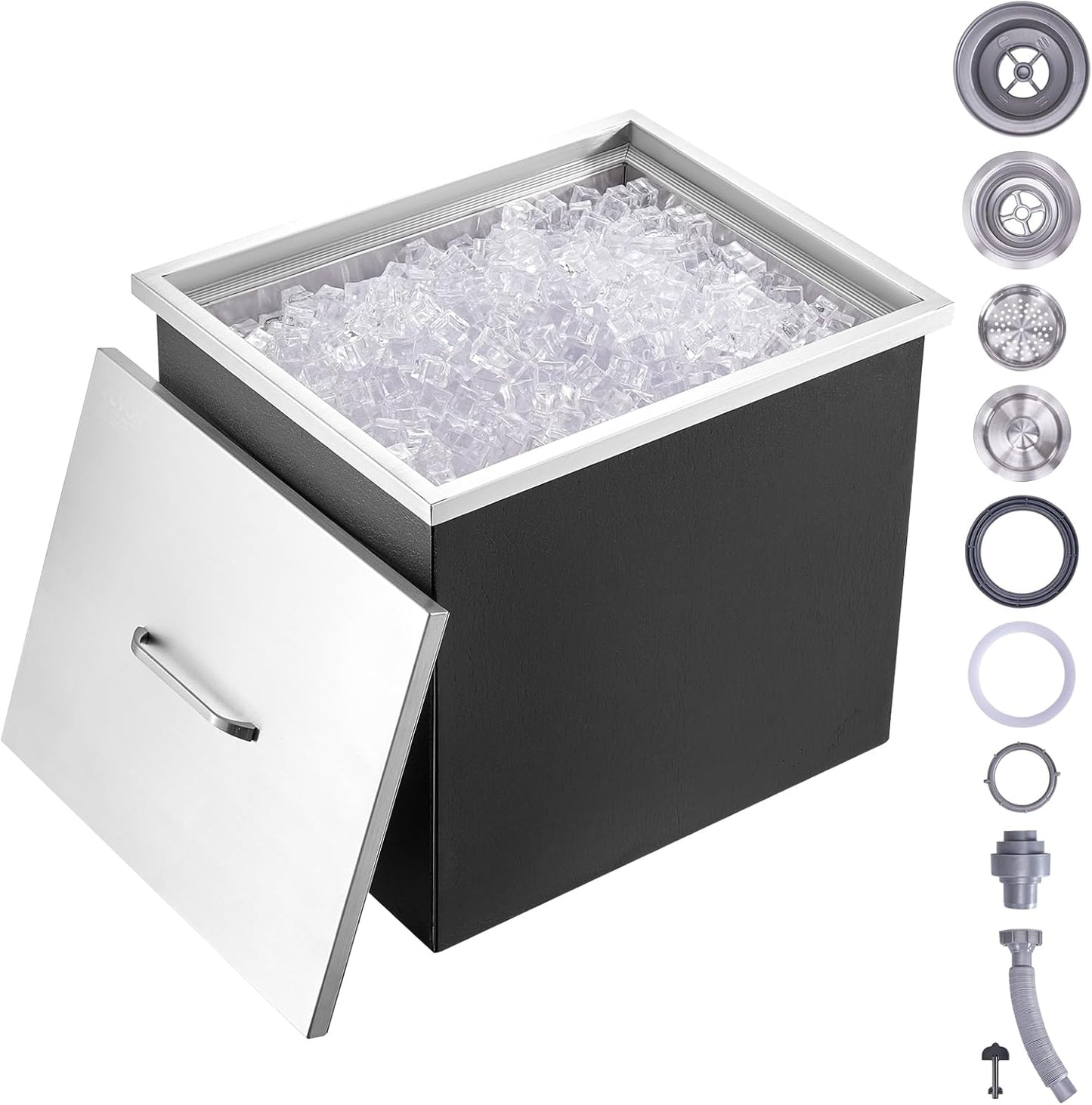VEVOR Drop in Ice Chest for Outdoor Kitchen and Bars