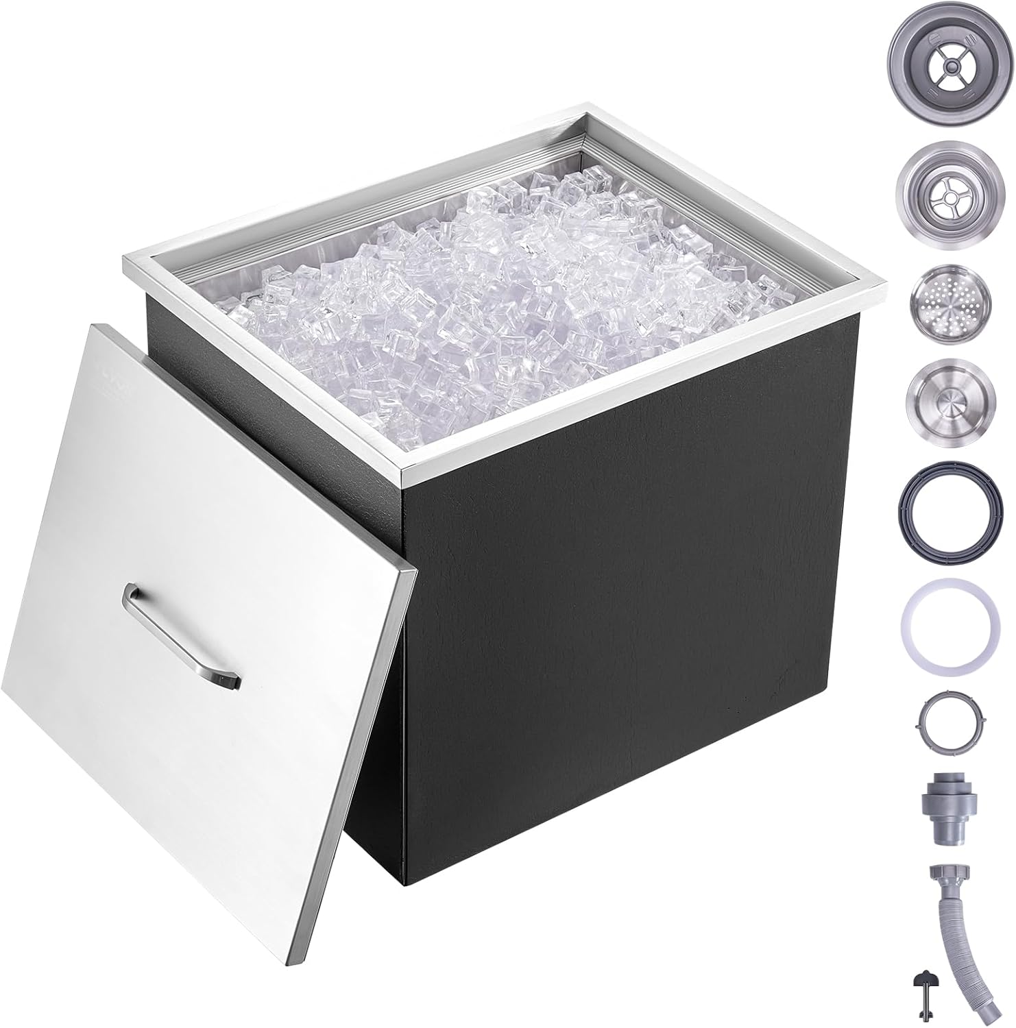 VEVOR Drop in Ice Chest for Outdoor Kitchen and Bars