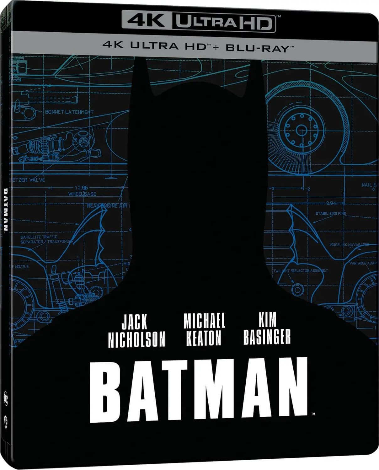 Batman 1989 SteelBook 4K UHD Blu-Ray - A Collector's Dream