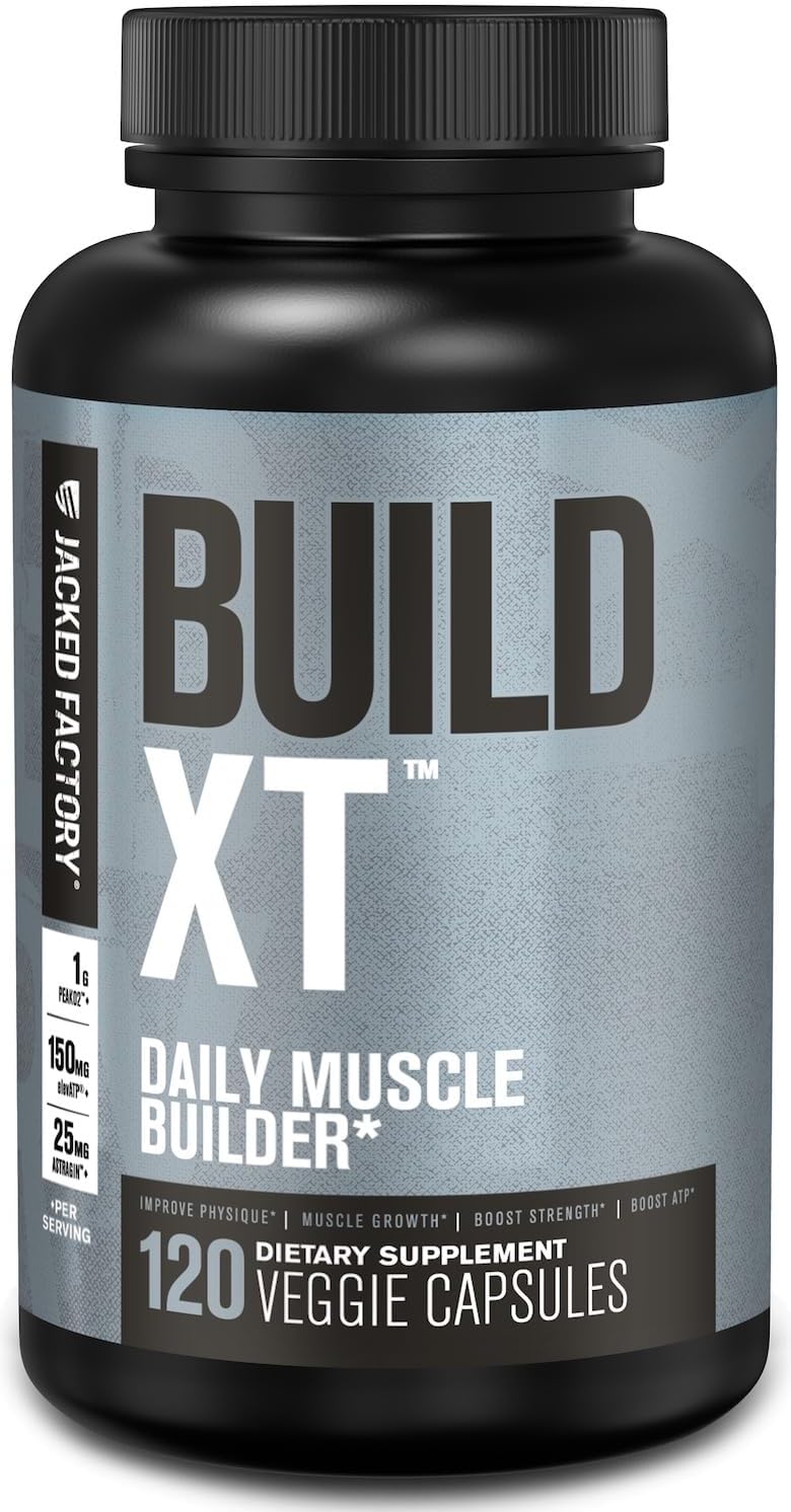 Jacked Factory Build-XT Daily Muscle Builder & Enhancer