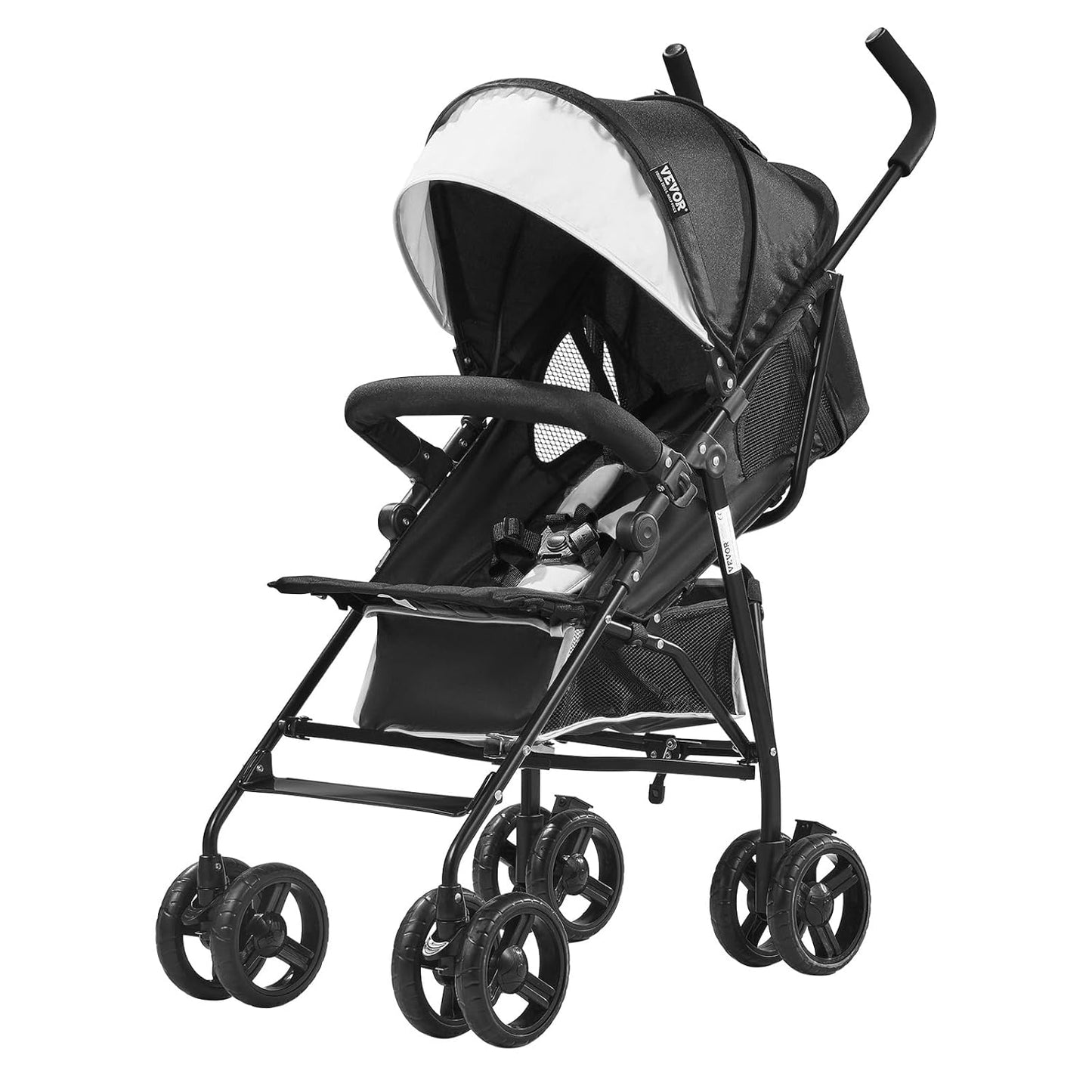 VEVOR Lightweight Stroller for Travel with Adjustable Backrest
