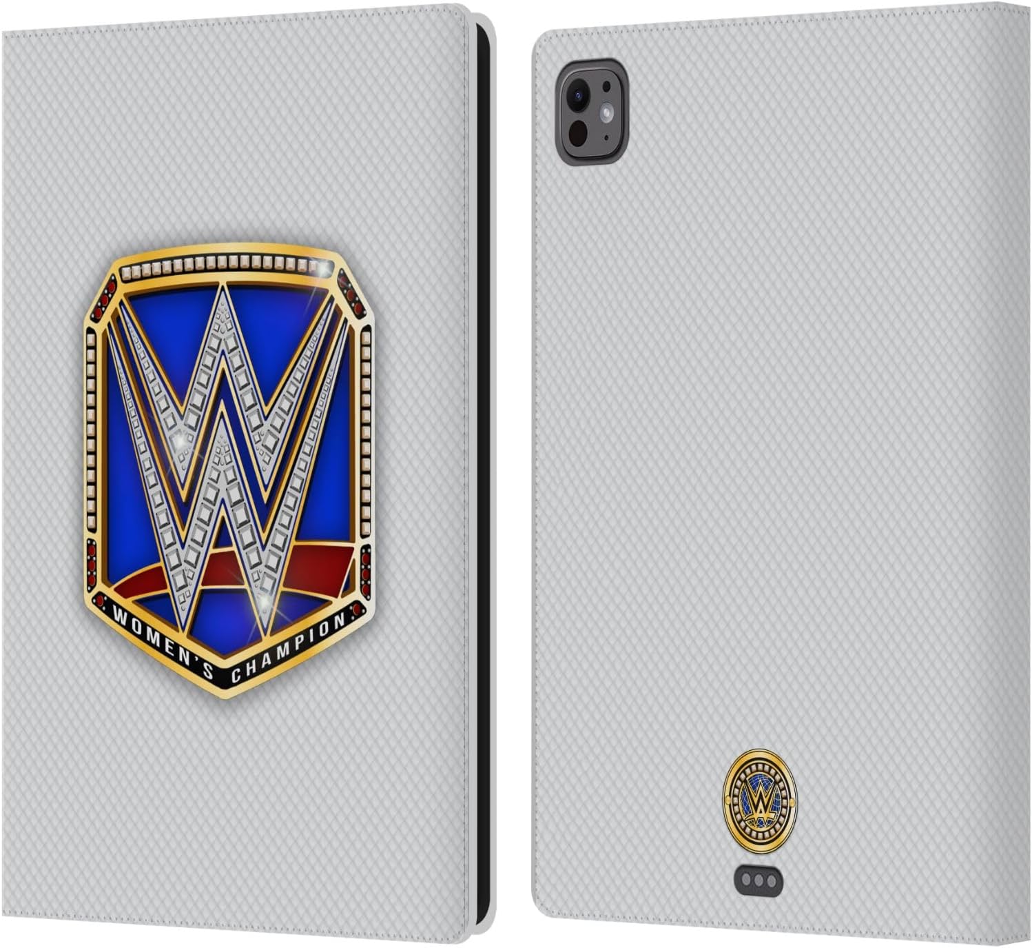 WWE Smackdown Women's Champion Leather Wallet Case for iPad Pro