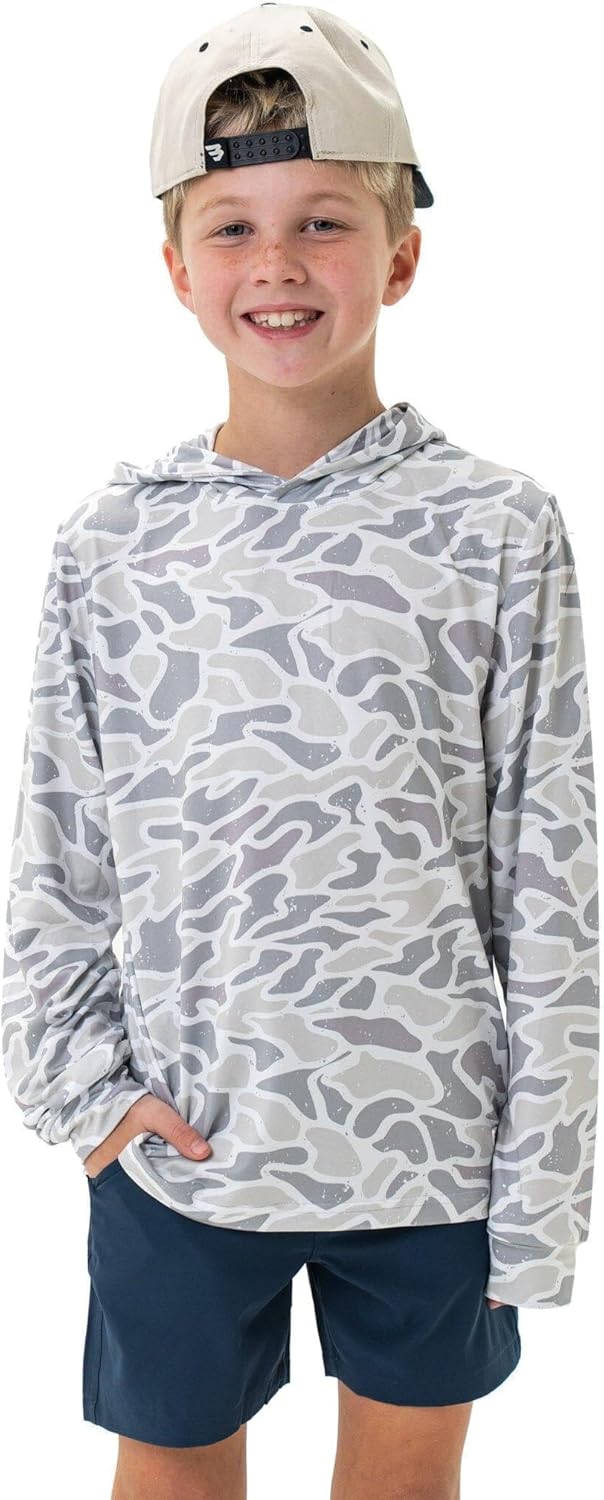 Burlebo Youth Performance Hoodie for Active Kids and Comfort