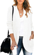 Cardigan Sweaters for Women - Open Front Long Sleeve Lightweight Knit