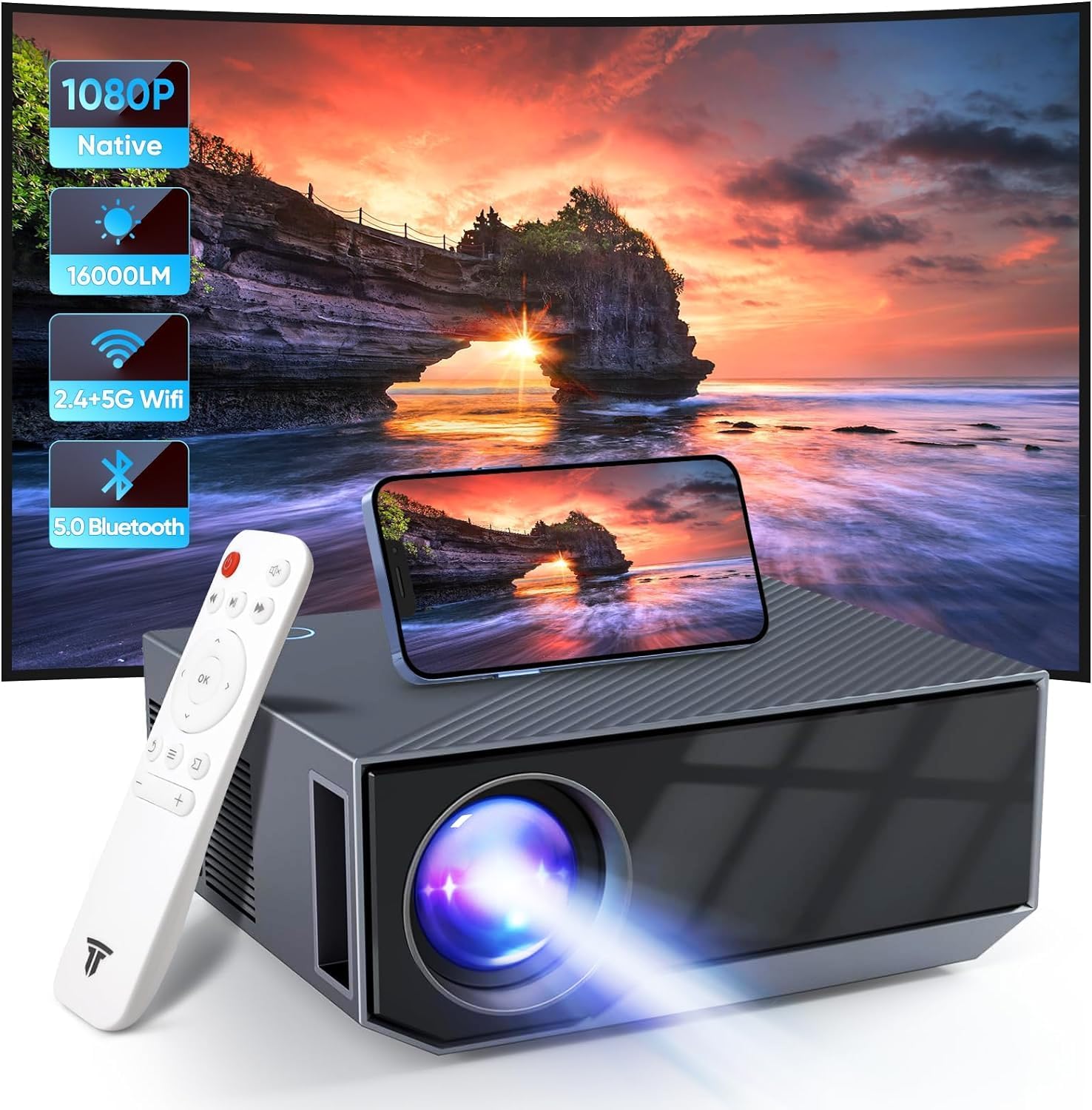Top-Quality Wireless Projector with Stunning Display