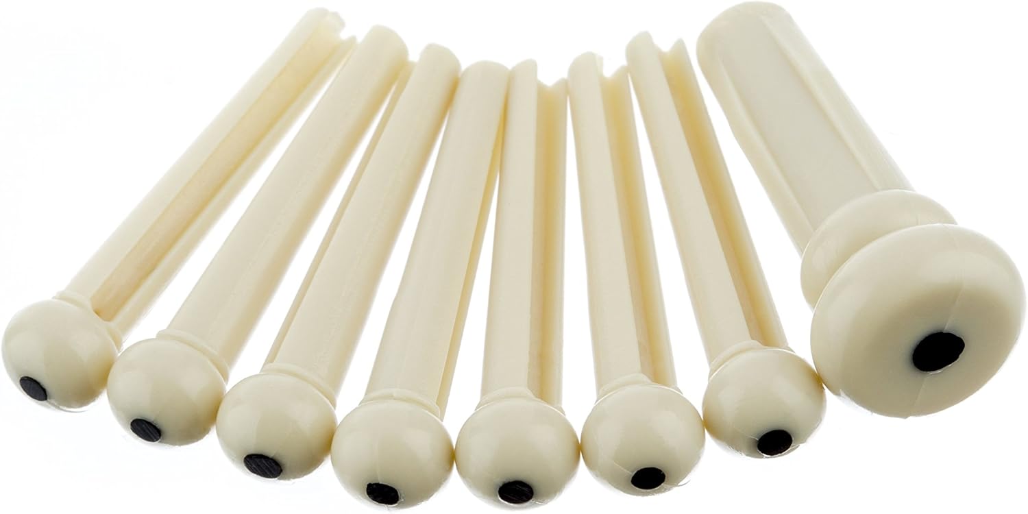 Fender Ivory Bridge Pin Set - Enhanced Tone