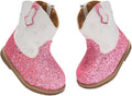 Infant Western Boots for Boys Girls - Round Toe Mid Calf Comfort
