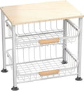 3-Layer Kitchen Fruit Storage Basket Snack Rack - Stackable Countertop