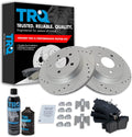 Rear Performance Brake Pad & Rotor Kit - Ceramic G-Coated
