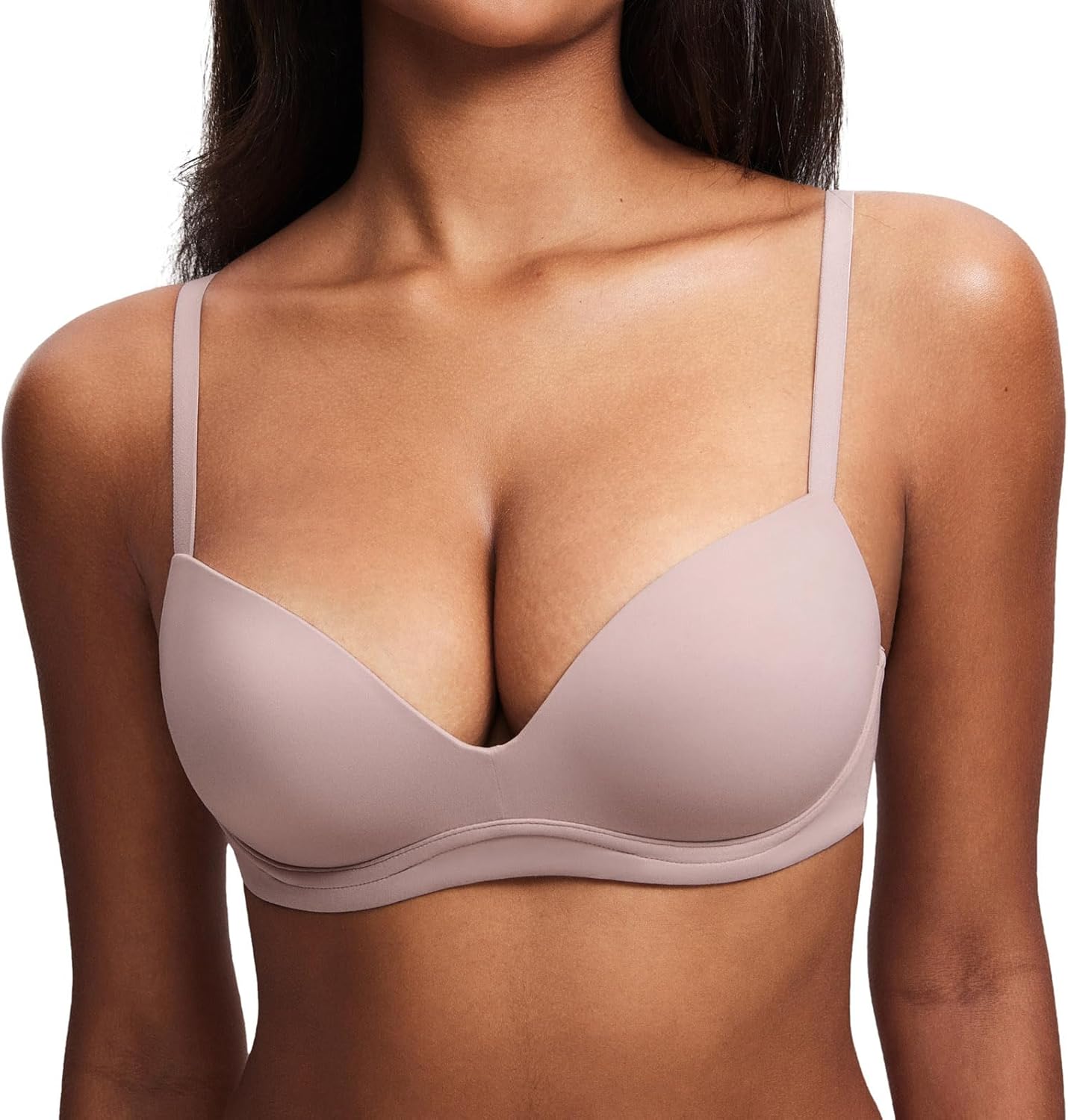 DOBREVA Women's Push Up Bra No Underwire for Ultimate Comfort