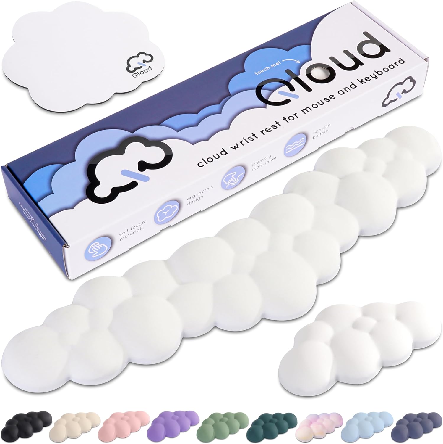 Cloud Keyboard Wrist Rest - Comfort & Support