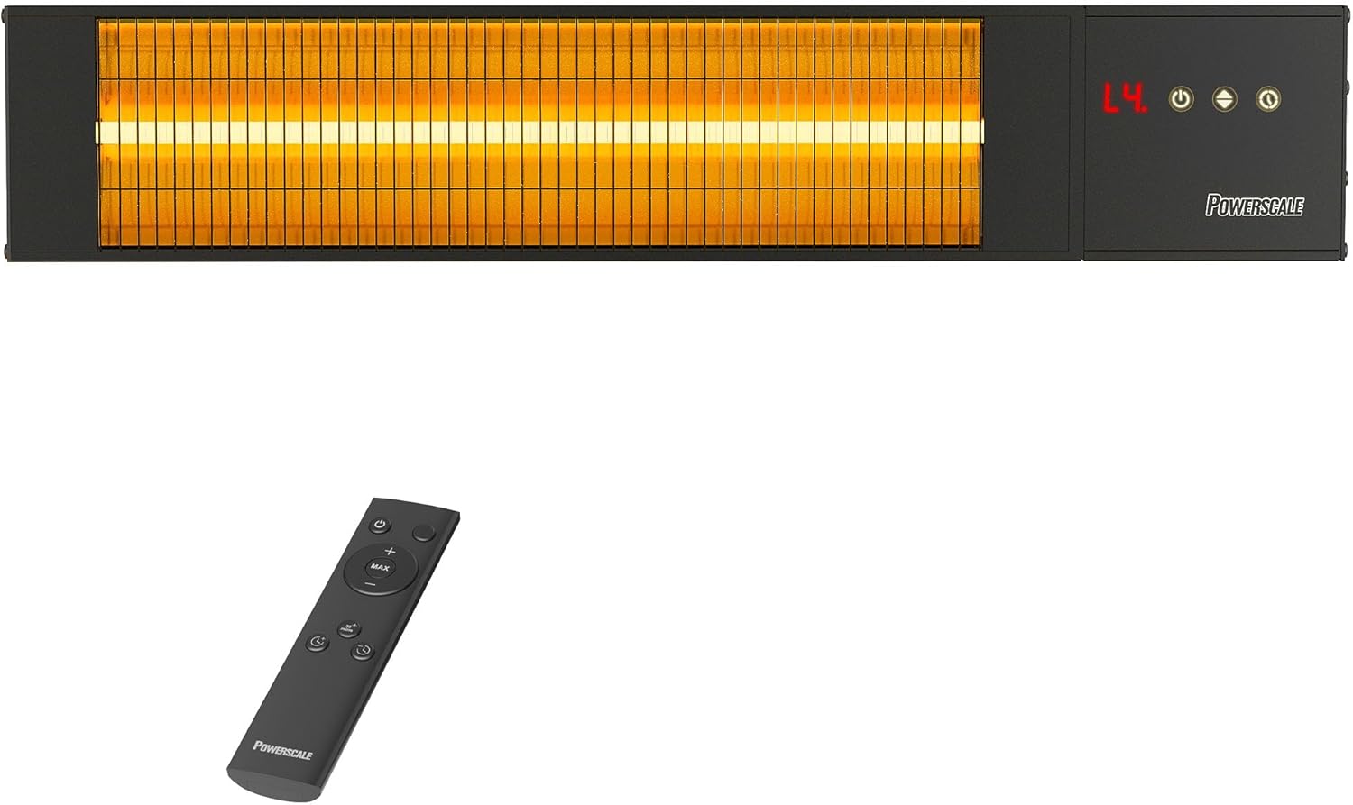PowerScale 1500W Outdoor Heaters for Patio Comfort