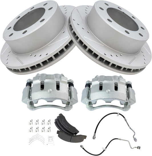 Performance Brake Pad & Rotor Kit for 2000-2004 Ford F-250