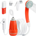 KEDSUM Portable Shower for Camping - USB C Pump with LED Light