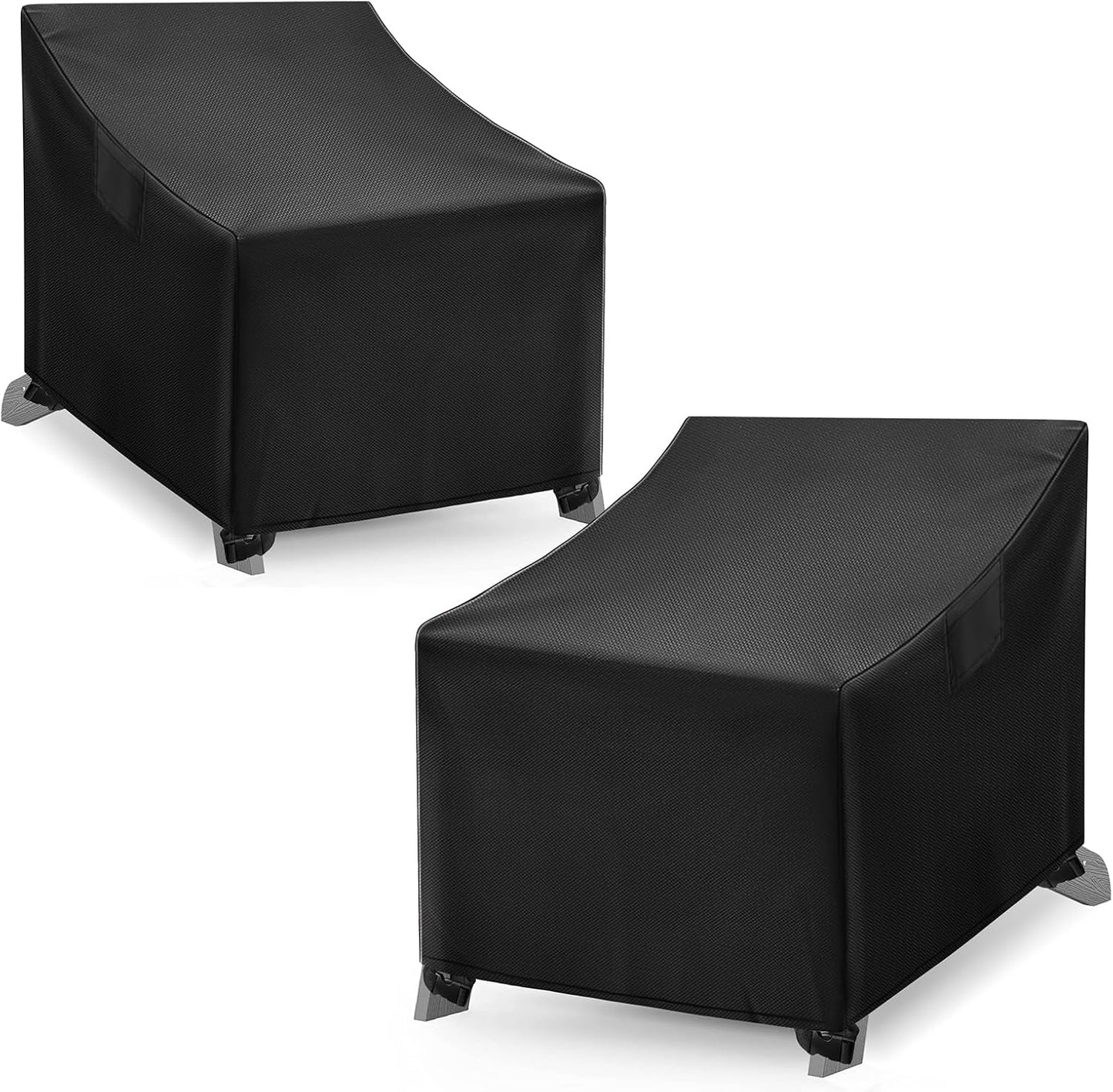 WLEAFJ Adirondack Chair Covers - Waterproof Heavy Duty 2 Pack