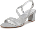Naturalizer Vanessa2 Rhinestone Strappy Heeled Sandal - Walkable block