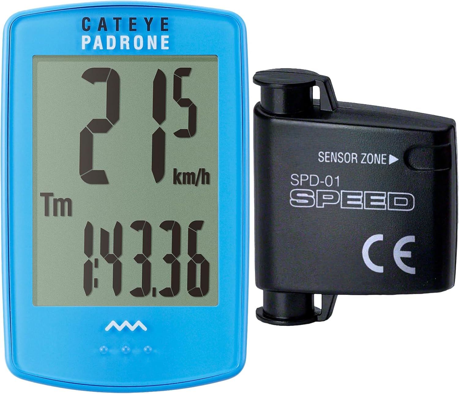 CATEYE Padrone Wireless Bike Computer with Oversized Display