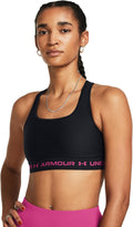 Under Armour Womens Crossback Mid Impact Sports Bra (Style 4L8Z)