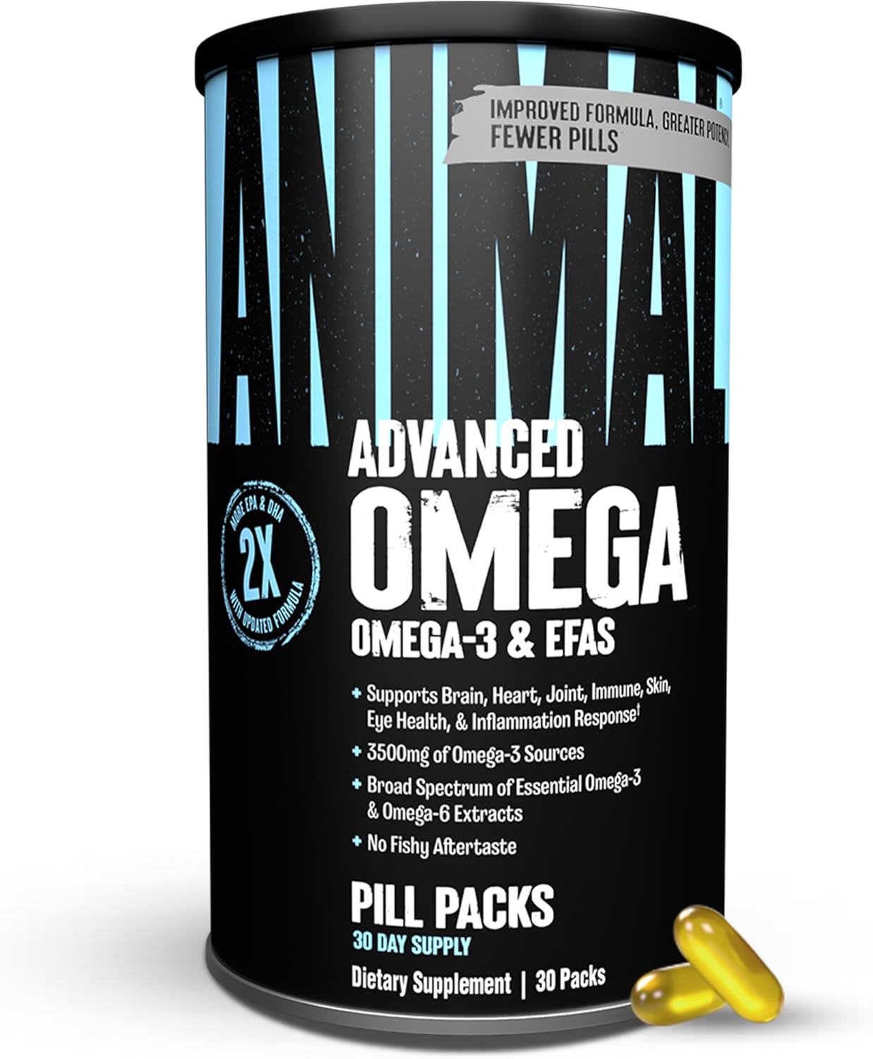 Animal Advanced Omega 3 Fatty Acids for Joint and Brain Health