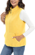 Xeoxarel Womens Fleece Vest with 6 Pockets (XS-2XL) - Lightweight