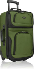 U.S. Traveler Lightweight 20in Carry On Luggage for Easy Travel