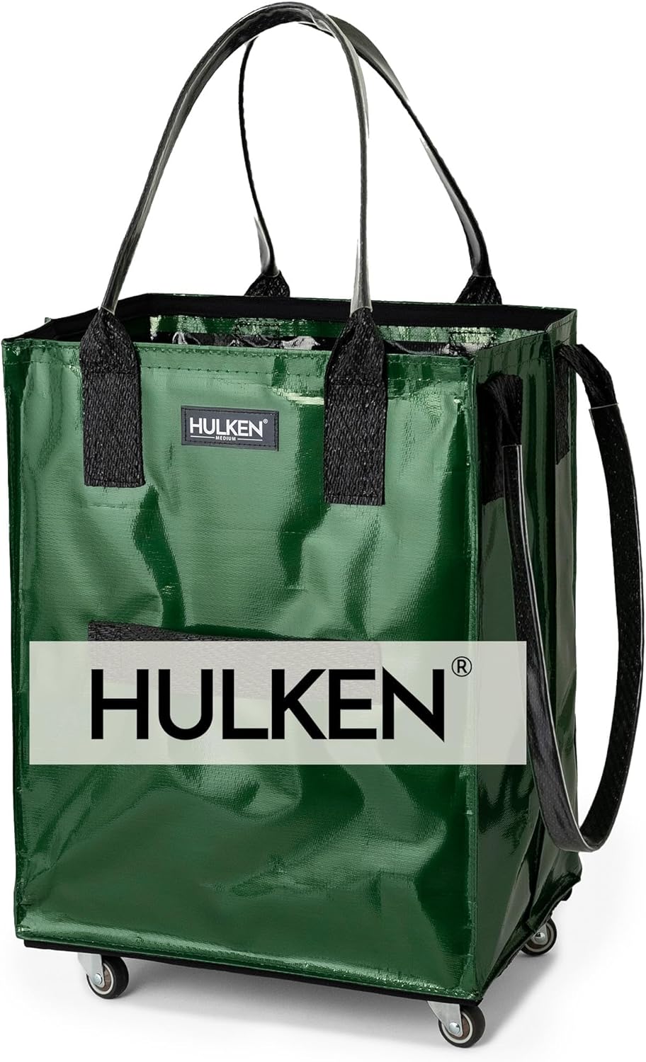 Hulken Reusable Grocery Bag On Wheels - Lightweight & Durable