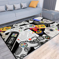 Game Rug Teen Boys Carpet with Controller Design - Soft Gamer Rug