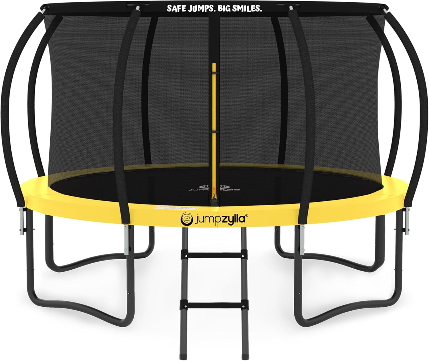 Jumpzylla Trampoline Outdoor 8FT to 16FT with Enclosure & Ladder