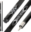 Fiberglass Graphite Composite Billiard Cue Sticks 58in - Durable Play