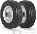 8-Inch Flat-free Tire 2.50-4 Solid Tire and Wheel - Durable