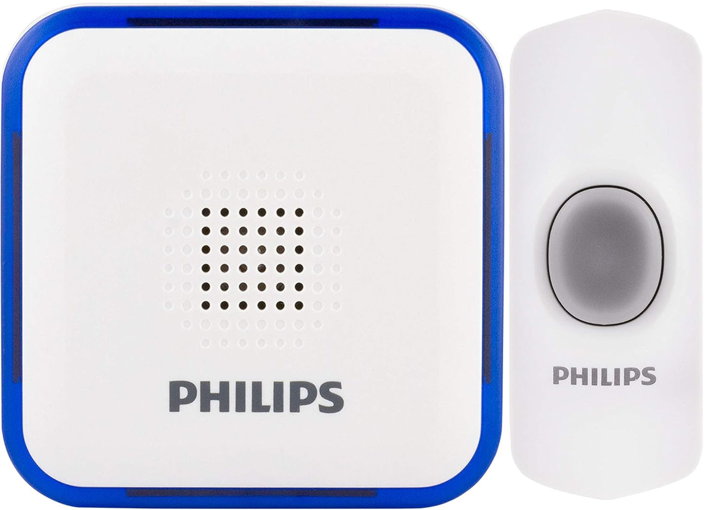 Philips Wireless Doorbell Kit: LED Alerts, 32 Melodies