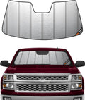Windshield Sun Shade for Silverado/Sierra 2014-2019 - Heavy Duty Fit