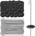 Solar Panel Bird Guard Fasteners Clips - 200 Sets Stainless Steel