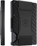 Ridge Wallet for Men Carbon Fiber 3K - Slim RFID Front Pocket