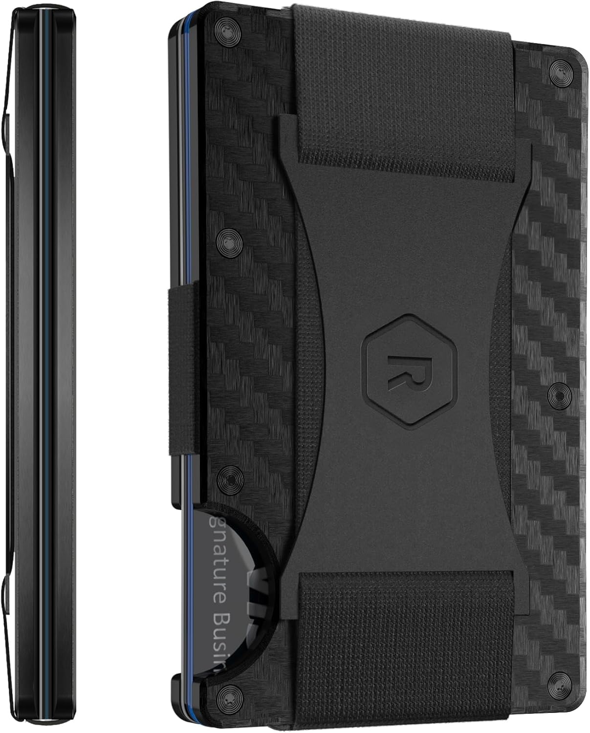 Ridge Wallet for Men - Slim Minimalist RFID Protected Wallet