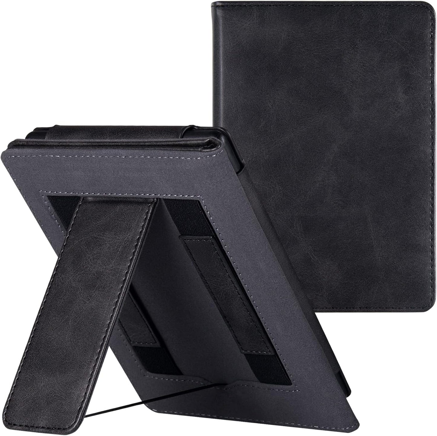 BOZHUORUI Stand Case for 6.8in Kindle Paperwhite - Rock Black