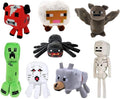 Creeper Plush and Friends 8-Pack Plush Toy Set - Gift Ready
