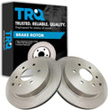 TRQ Rear Brake Rotors Set Vented Compatible with Infiniti QX80