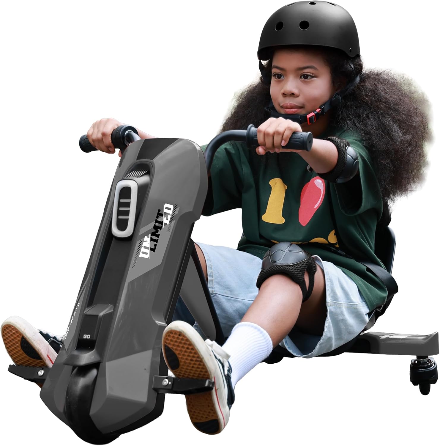 Electric Go Kart for Kids Ages 6-12 - Safe and Fun Drifting
