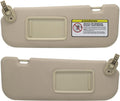 Sun Visor Replacement for Hyundai Elantra 2011-2015 - Beige Pair