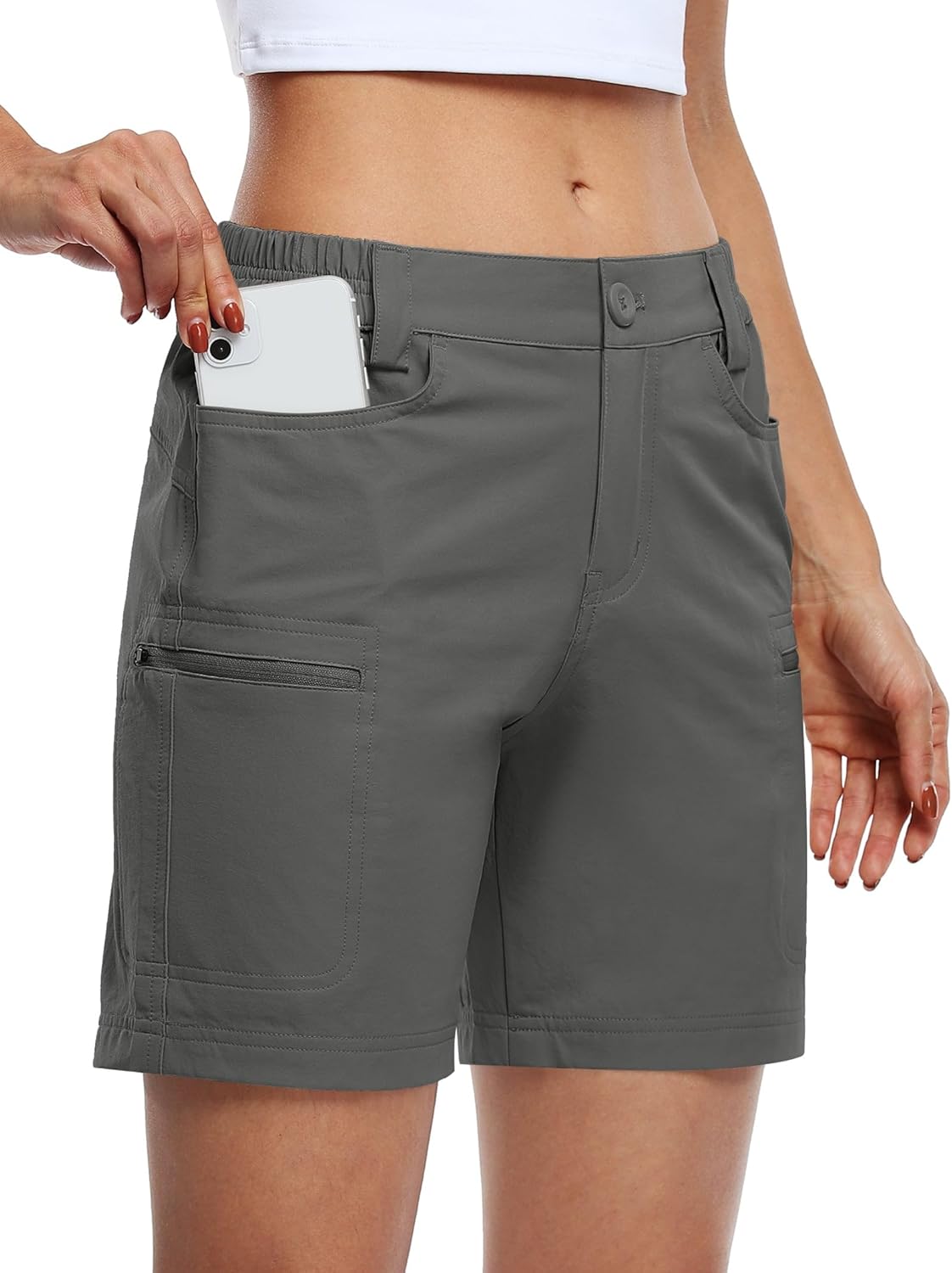WILLIT Women's Hiking Golf Shorts: Quick Dry & Stretchy