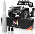 Mega Racer White Antenna for Jeep Wrangler and Gladiator - Sleek Fit