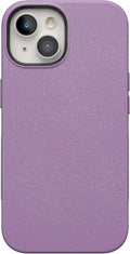 Casely iPhone 15 Plus Case Lavender Waves - Bold Protective Design