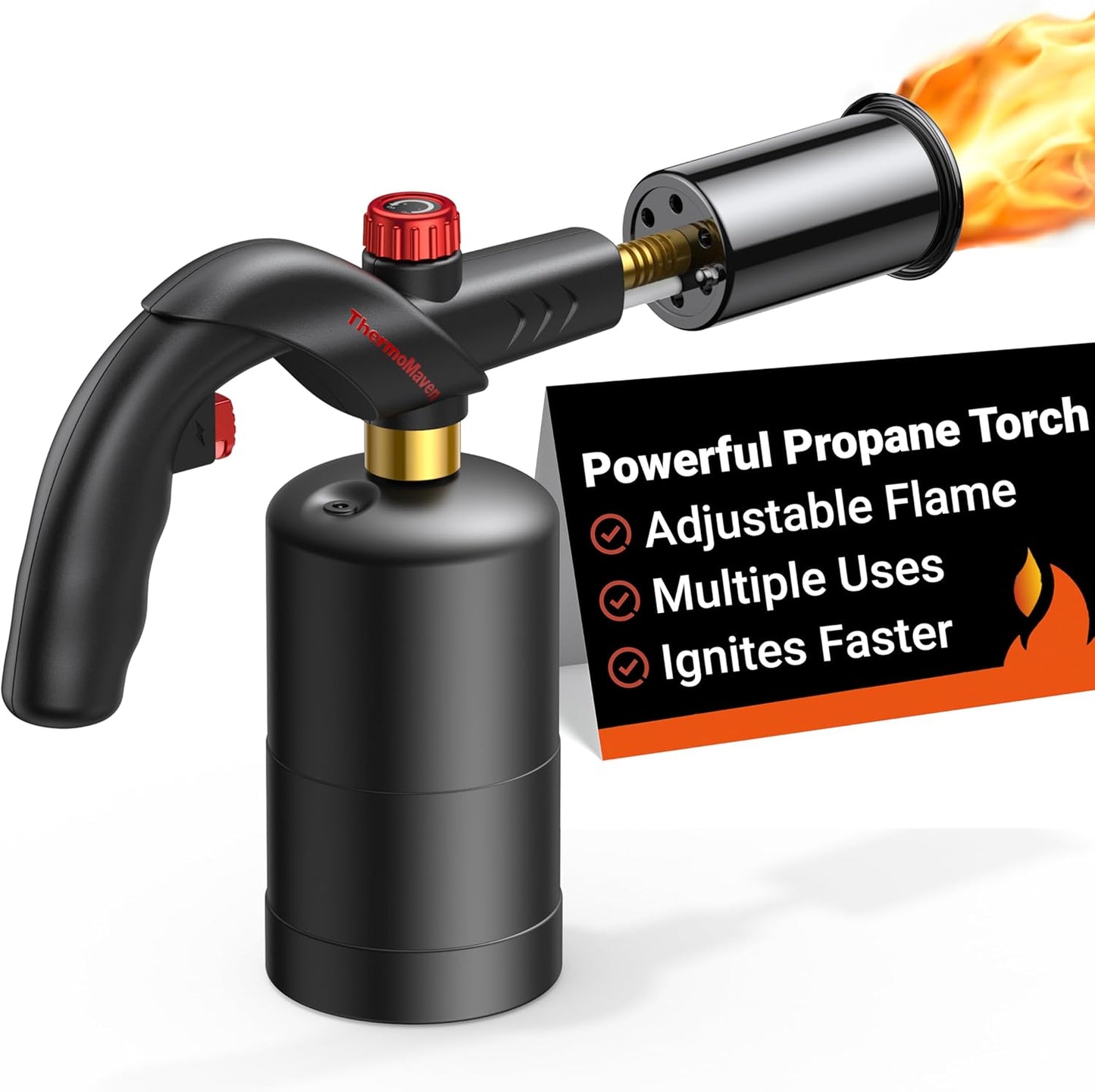 Adjustable Culinary Torch for Perfect Searing