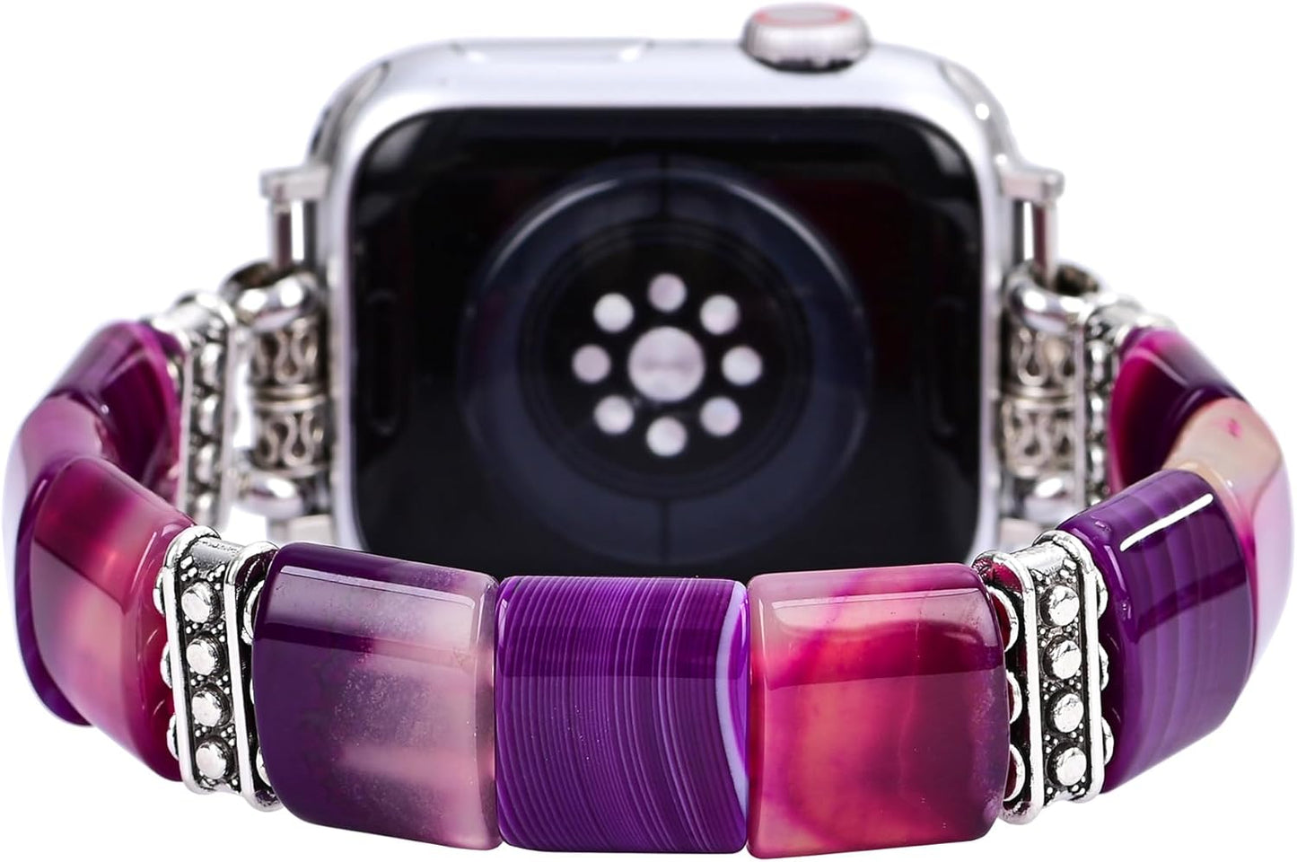Cape Diablo Smart Watch Band for Women - Handmade Gemstone Strap